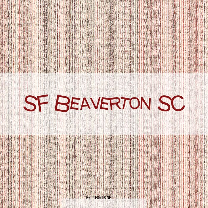 SF Beaverton SC example